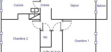 T3 Vaulx en Velin Secteur Grappinière