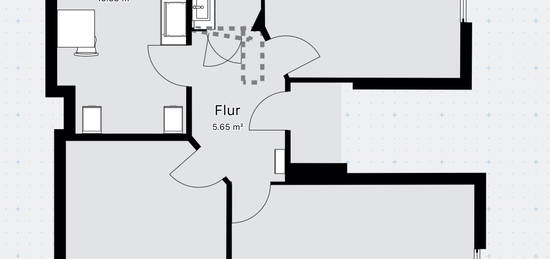 Helle und geräumige 3-Zimmer-Wohnung