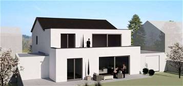 Neubau/Autarke 4-Raum-Erdgeschosswohnung mit luxuriöser Innenausstattung, Terrasse & Garten