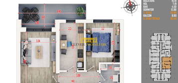 Apartament 2 camere-Incalzire in Pardoseala-Sector 3 Pallady