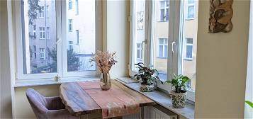 cozy fully furnished 3,5 room apartment for two years in Tempelhof-Schöneberg 1870 € warm
