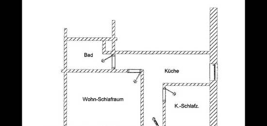 kürzlich renovierte Wohnung in Glinde