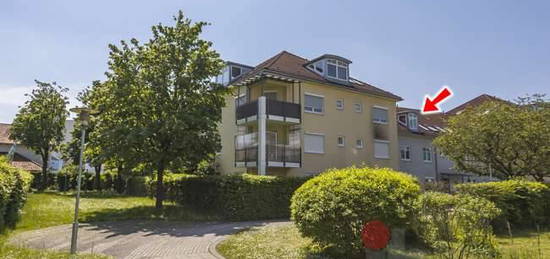 2-Zimmer Dachstudiowohnung mit Einbauküche und Balkon in sehr guter Wohnlage in IN-Nord