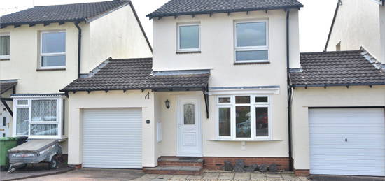 Link-detached house to rent in Chepstow Close, Countess Wear, Exeter EX2