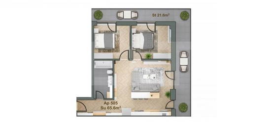 Apartament 3 camere, 66mp, etaj intermediar, bloc Premium, zona Iulius Mall