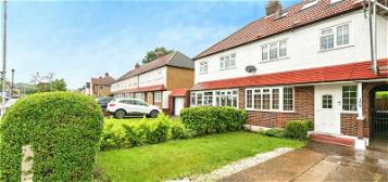 Terraced house for sale in Compton Crescent, Chessington, Surrey KT9