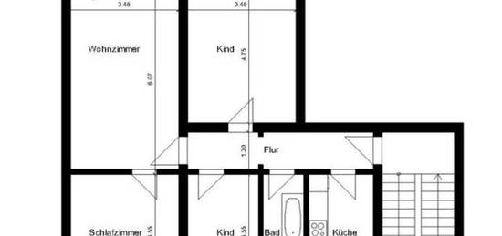 Nachmieter gesucht Balkon /4zimmer /badewanne