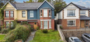 Semi-detached house for sale in Hillside Park, Gilfach, Bargoed CF81