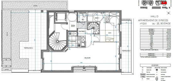 Duplex 5 pièces neuf