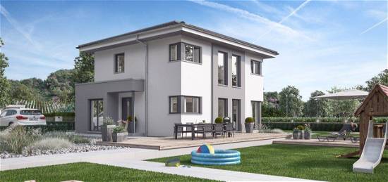Effizientes Einfamilienhaus mit Home-Office und 2 Kinderzimmern,  inkl. Grundstück