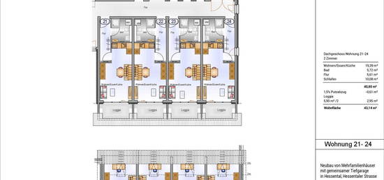 großzügige 1,5-Zimmer-DG-Wohnung in SHA-Hessental