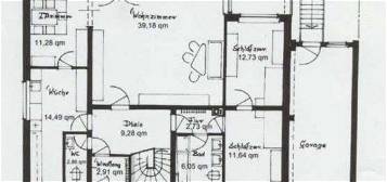Modernisierte  4-Zimmer-Wohnung mit Balkon in Rösrath