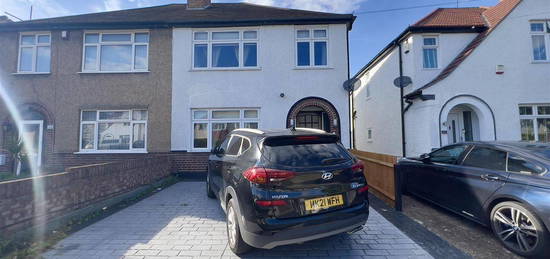 Semi-detached house to rent in Windsor Avenue, Hillingdon UB10