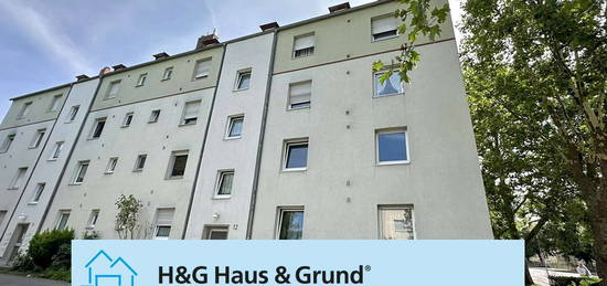 FREI! Gut geschnittene 3-Zimmerwohnung mit Balkon + Stellplatz in zentraler Lage von Rüsselsh