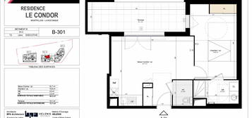 T2 neuf de 44m2 avec terrasse de 13m2 + parking