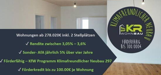 FÖRDERFÄHIG - Neue Fünf-Zimmer-Dachgeschoss-Wohnung mit Balkon