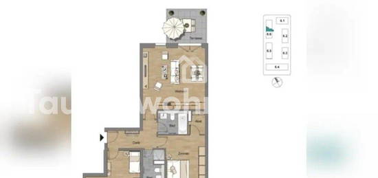 [TAUSCHWOHNUNG] 3-Raum-Wohnung, super modern, Terrasse, Fußbodenheizung