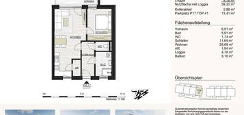 GRÜNE ALLEE GALLNEUKIRCHEN - 2 und 3-Zimmer Wohnungen, 55-70m² NEUBAU ERSTBEZUG