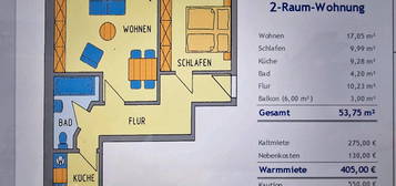 2-Raum Wohnung