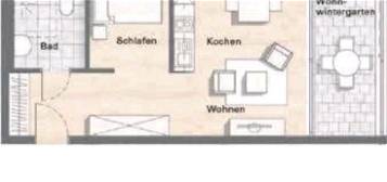 Barrierefreie 1-Zimmer Wohnung in Aalen-Unterkoch zu vermieten