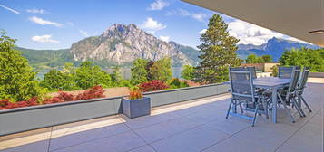 Luxuriöse Penthouse-Maisonette über dem Traunsee