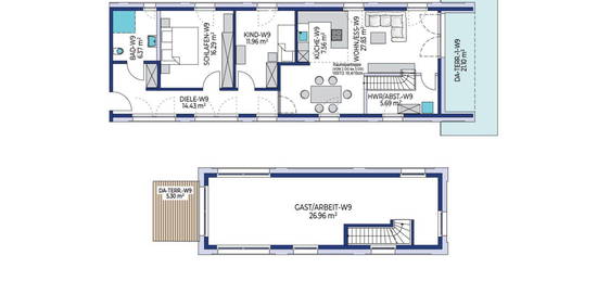 Erstbezug! Schöne Erdgeschosswohnung in Melle Mitte