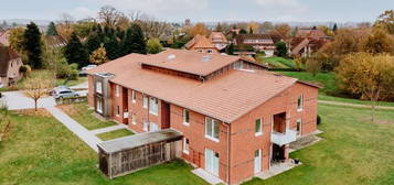 Barrierefreie Erdgeschosswohnung mitten in Bardowick mit Carportstellplatz