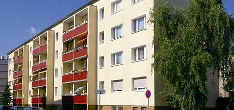 3-Raum-Wohnung mit Badewanne