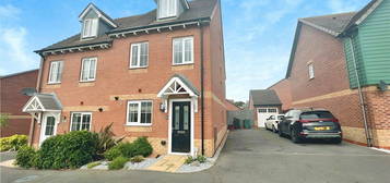 Semi-detached house to rent in Bluebell Grove, Woodville, Swadlincote, Leicestershire DE11