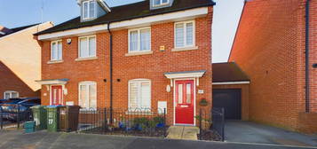 Semi-detached house for sale in Merton Close, Berryfields, Aylesbury HP18