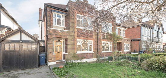 Semi-detached house to rent in Abbots Gardens, London N2