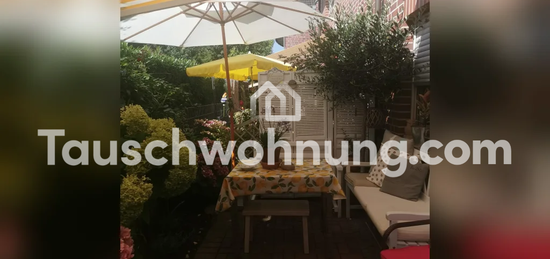 Tauschwohnung: 2ZKBG mit einem kleinen Garten