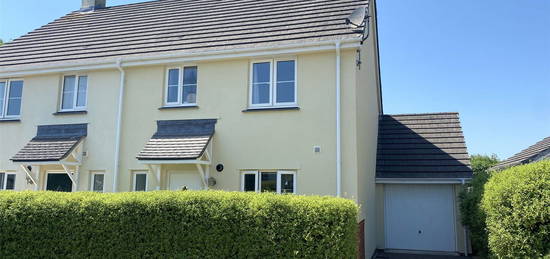 Semi-detached house to rent in Loring Fields, Landkey, Barnstaple, Devon EX32