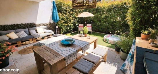 Appartement type 3 65m² rez-de-jardin