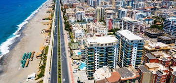 ALANYA MAHMUTLAR 1+1 65M2 EYALI FULL AKTVTEL MANZARALI DENZE SIFIR DARE