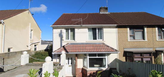 Semi-detached house for sale in Mount Pleasant, Bargoed CF81