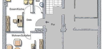 Schöne 50qm Altbauwohnung in Bochum Langendreer