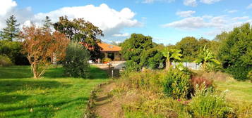 Maison de Village, 4 Chambres, Studio Indépendant, 1.3 hectare, Piscine, Charente