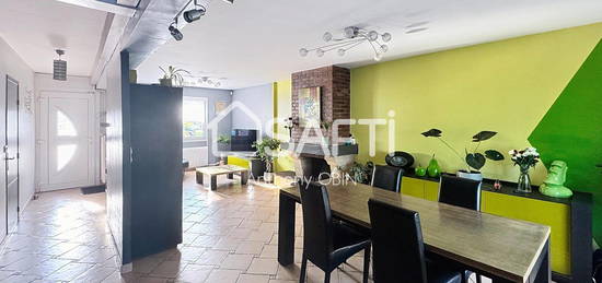 Maison, 3 chambres, garage, terrasse, jardin