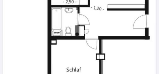 Stilvolle 2-Raum-Wohnung mit gehobener Innenausstattung mit Balkon in Köln Mauenheim