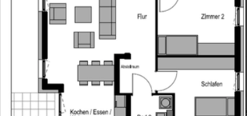 Traumhafte 4-Zimmer Penthousewohnung mit Dachterasse, 2 Bäder