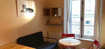 à louer studio meublé de 14 m² à montmartre