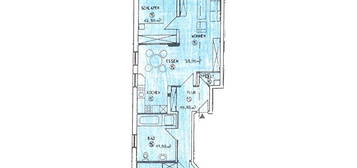 Schöne 3 Raum Wohnung mit Einbauküche, Stellplatz, und Balkon