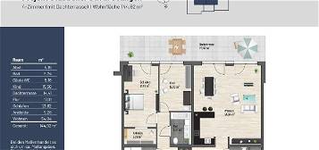 145 m² 3-4-Z. // Exklusive Dachterrassen Wohnung