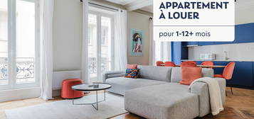 Appartement meublé  à louer, 4 pièces, 3 chambres, 76 m²