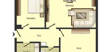 3-Zimmer-Wohnung in Unna Süd