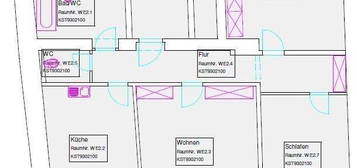 Schöne und großzügige 3-Raum-Wohnung direkt am Markt