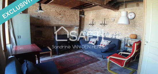 Maison longère  à vendre, 5 pièces, 2 chambres, 100 m²