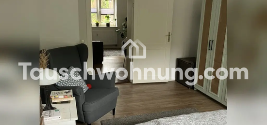 Tauschwohnung: Wir wollen uns vergrößern und bieten 2-Zimmer-Whg zum Tausch