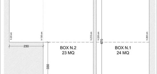 VIA F.FREZZA; Box Auto 25MQ in Parco FL208